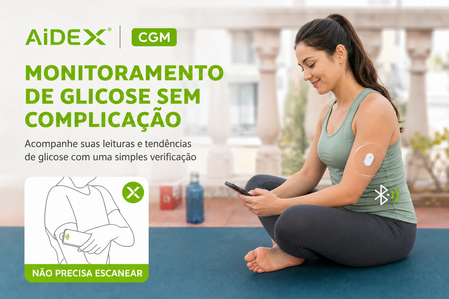 Atleta usando AiDEX